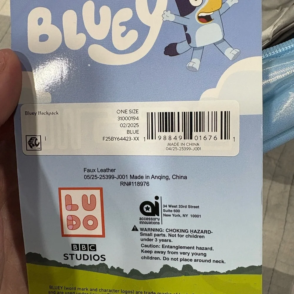NWT Bluey mini backpack - Picture 6 of 6